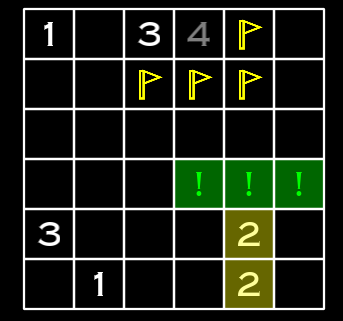 This is the screen when using hints. Can you figure out what this means?